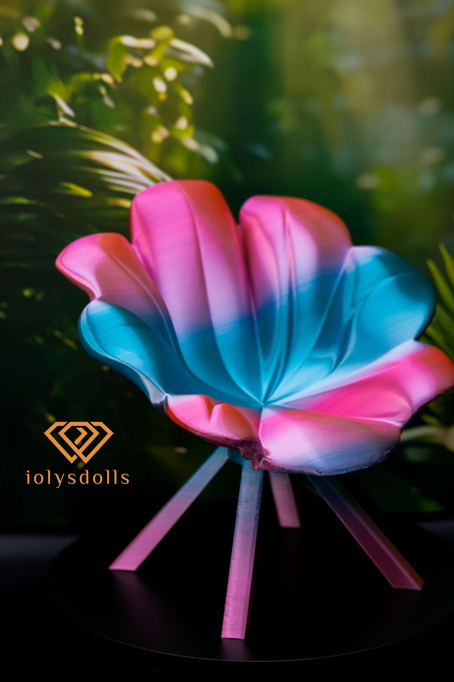 Silken Bloom Chair (suitable for 1:6 dolls)